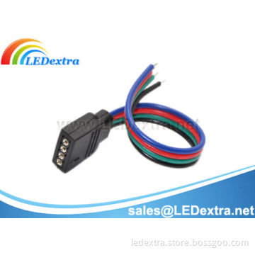 RGB LED Strip 4 Pin Female Connector Cable